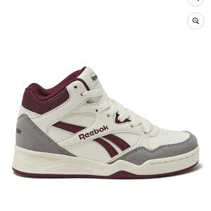 Reebok BB4900 big kid shoes G/natural/red/med grey